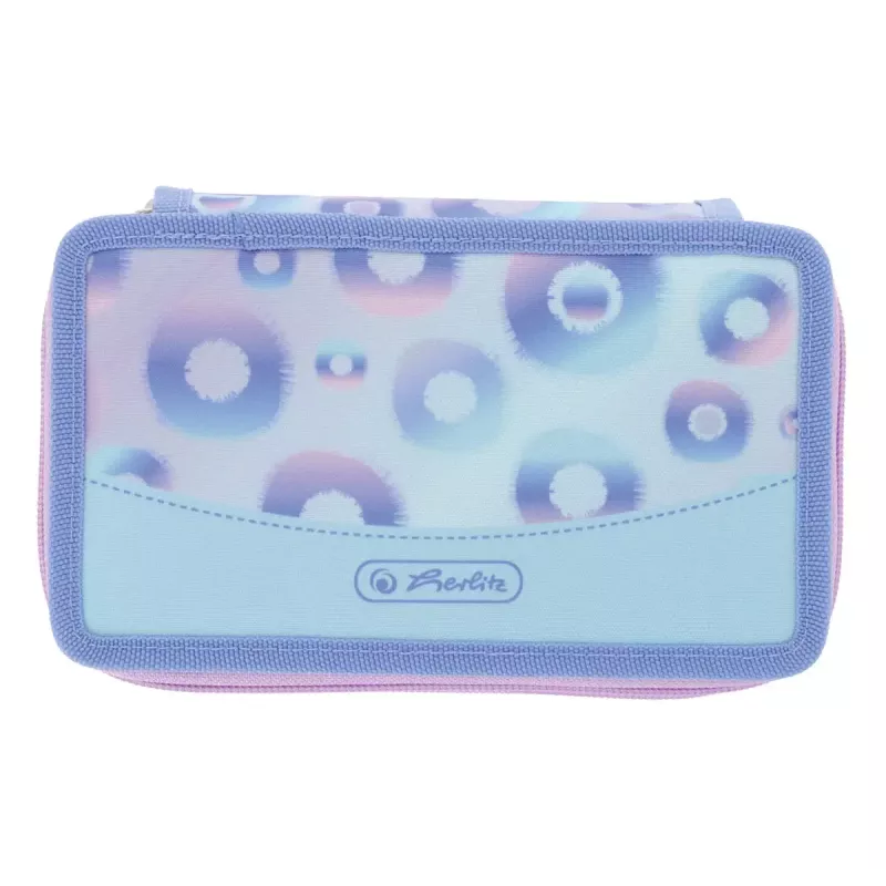 Set de papelería Herlitz Mystic Mermaid 23 piezas azul rosa poliéster