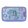 Set de papelería Herlitz Mystic Mermaid 23 piezas azul rosa poliéster