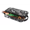 Estuche blando Herlitz 2 Go poliéster gris 210x130x60mm