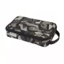 Estuche blando Herlitz 2 Go poliéster gris 210x130x60mm