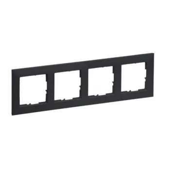Legrand 765474 placa embellecedora/embellecedor de interruptor antracita