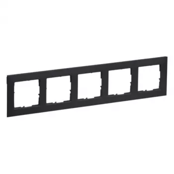 Legrand 765475 placa de pared/embellecedor de interruptor antracita