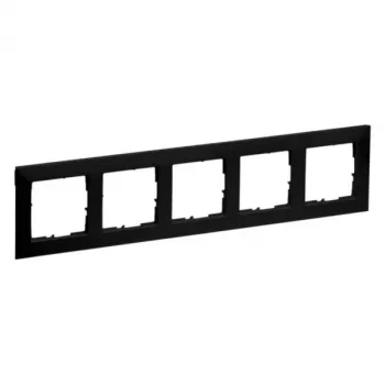 Legrand 765375 Placa embellecedora/tapa de interruptor negra