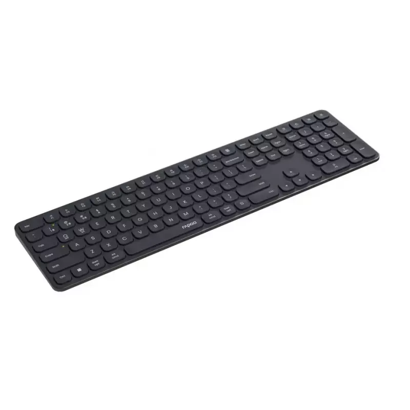 Teclado Bluetooth Rapoo 00228033 QWERTZ alemán gris oscuro inalámbrico