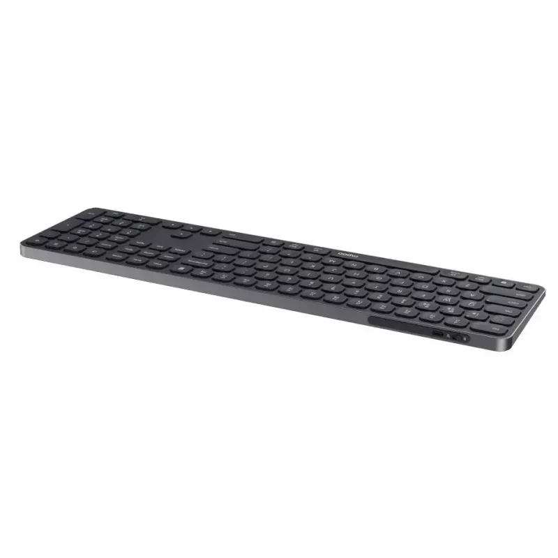 Teclado Bluetooth Rapoo 00228033 QWERTZ alemán gris oscuro inalámbrico