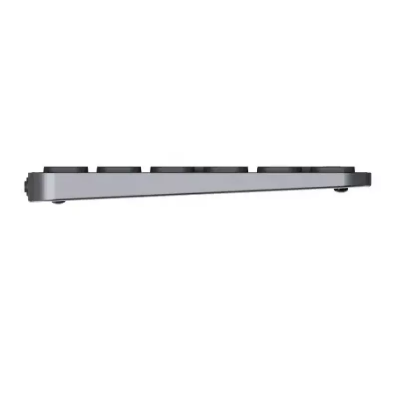 Teclado Bluetooth Rapoo 00228033 QWERTZ alemán gris oscuro inalámbrico