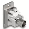 DeLOCK 90880 salida con conector hembra BNC plata blanco 50 Ω