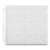 Hama Confetti álbum de fotos de espiral, 28x24 cm, 50 páginas blancas
