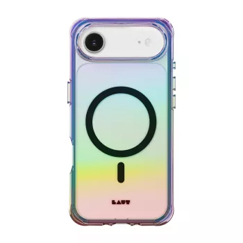 Funda para móvil LAUT AERO HOLO Multicolor Transparente para iPhone 17 Air 6,5