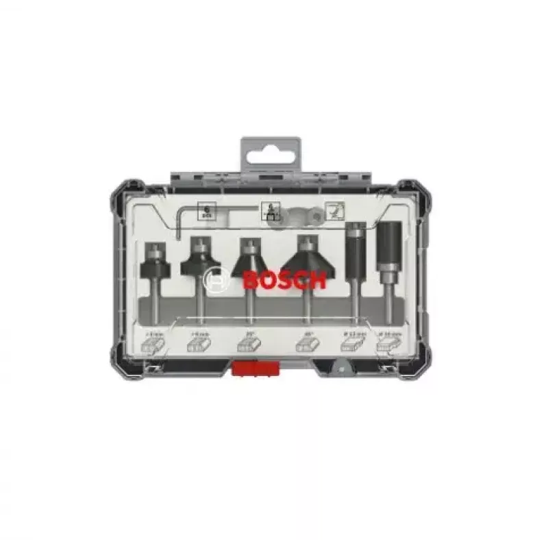 Bosch 2 607 017 470 juego de 6 fresas