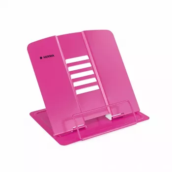 Soporte para libros HERMA 19964 rosa metal