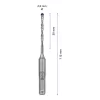Broca Bosch SDS plus-7X 4 mm de diámetro 115 mm de longitud