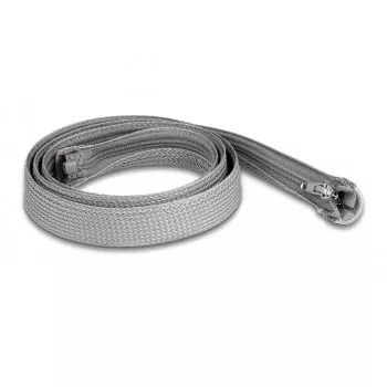 Funda trenzada DeLOCK 20824 1 m x 20 mm gris