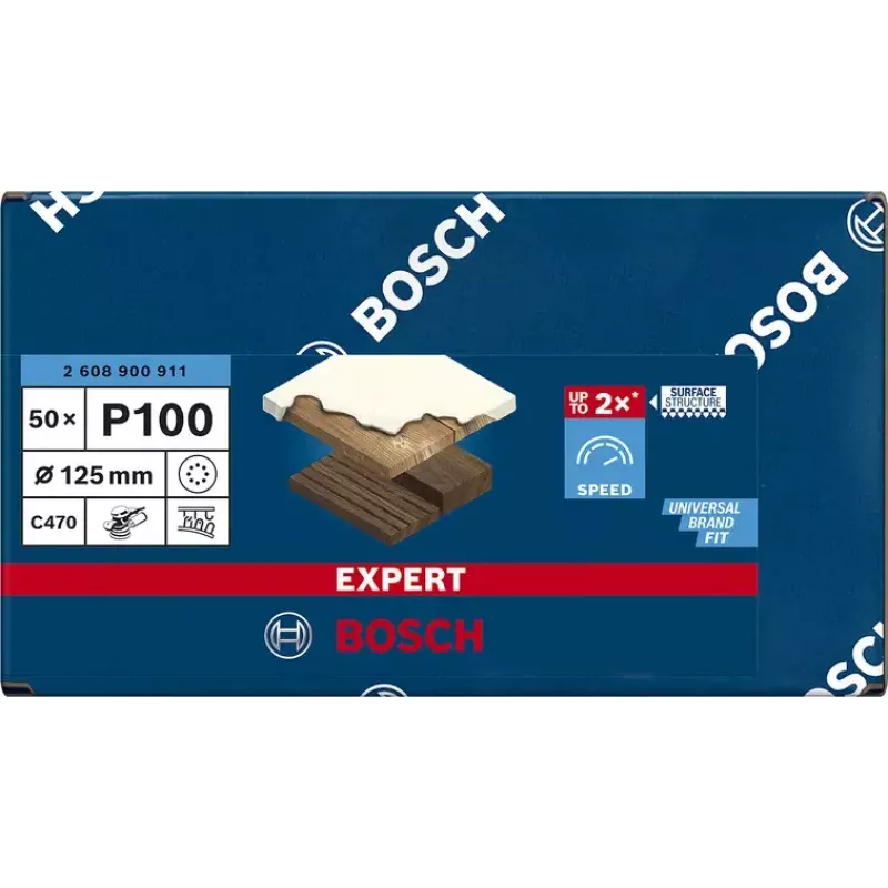 Discos abrasivos Bosch Expert C470 50 uds.
