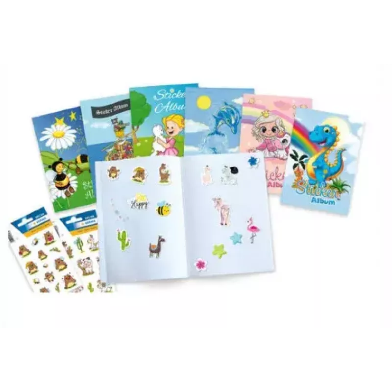 HERMA Unicorn Best Friends álbum de pegatinas, A5, 16 páginas