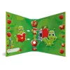 Archivador decorativo HERMA A4 Fritz der Wurm anillas D cartón 285x315mm