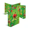 Archivador decorativo HERMA A4 Fritz der Wurm anillas D cartón 285x315mm