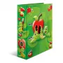 Archivador decorativo HERMA A4 Fritz der Wurm anillas D cartón 285x315mm