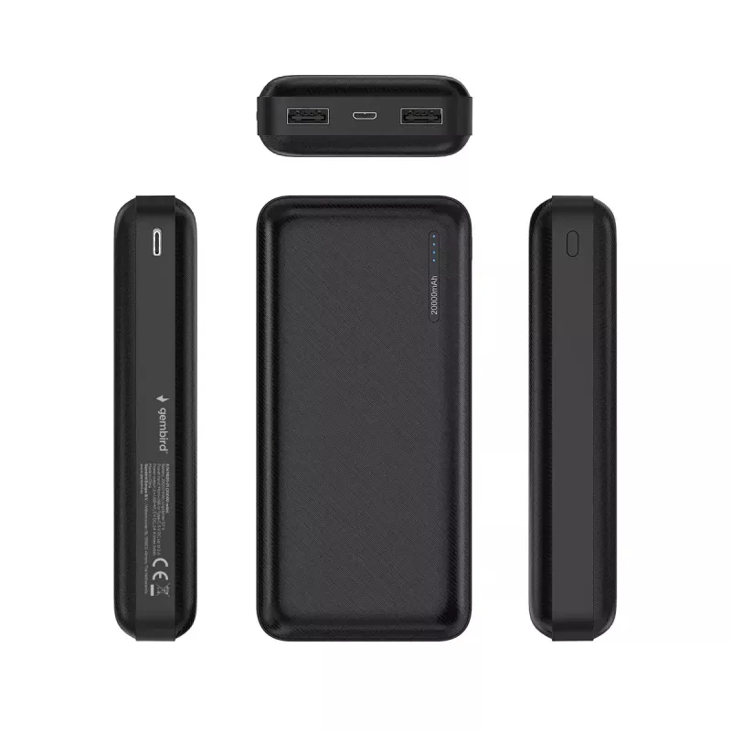 Powerbank Gembird PB20-01 20000 mAh