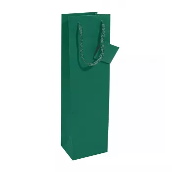 Bolsa de regalo Sigel GT502 verde 100mm x 80mm x 350mm
