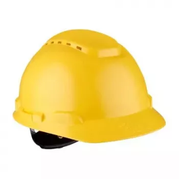 3M H700N-GU Plástico Amarillo Unisex Casco de seguridad 350g