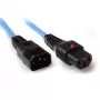 ACT Cable de alimentación C13 IEC Lock - C14 azul 3 m, PC963