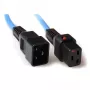 ACT Cable de alimentación C19 IEC Lock C20 azul 3 m 16 A 230 V