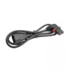 ACT Cable de alimentación C14 - C13 IEC Lock (acodado) negro 2 m, PC2045