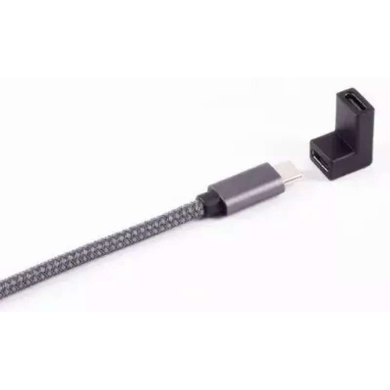 Cambiador de género de cable ShiverPeaks BS13-40004 USB-C a USB-C gris