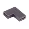 Adaptador de cable USB-C ShiverPeaks BS13-40005 negro