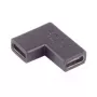 Adaptador de cable USB-C ShiverPeaks BS13-40005 negro