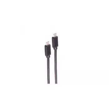 shiverpeaks BASIC-S cable de USB-C a USB-C, USB 3.2 Gen 2x2, 100 W, 0,25 m
