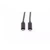 Cable USB ShiverPeaks BS30-41075 10 m USB 3.2 Gen 2 USB-C negro