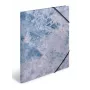 Carpeta con solapa HERMA 19787 cartón azul A3