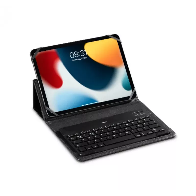 Hama KEY4ALL X3100 teclado Bluetooth con funda para tablet, QWERTZ, negro