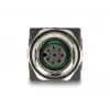DeLOCK Adaptador M12 codificación A conector hembra de 8 polos a conector hembra RJ45 recto