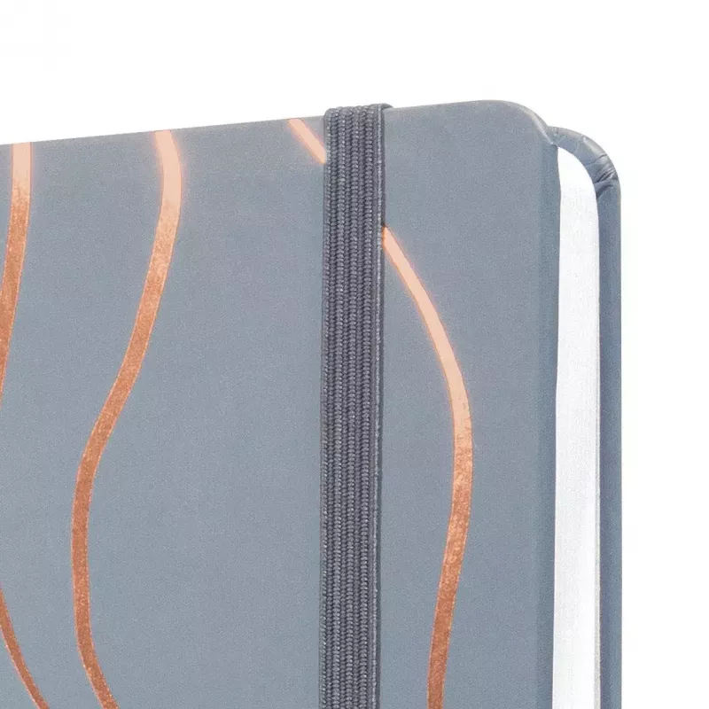 Bloc de notas Sigel Jolie JN351 A5 87 hojas Oro Gris