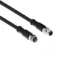 ACT Industrial cable de sensor de 1,50 metros M8A 4 polos conector macho a conector hembra M8A 4 polos, cable TPE Ultraflex Xtreme, apantallado