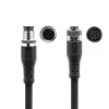 ACT Industrial cable de sensor de 5,00 metros M12A 5 polos conector macho a conector hembra M12A 5 polos, cable TPE Superflex Xtreme, apantallado