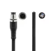 ACT Industrial cable de sensor de 1,50 m M12A 5 polos conector macho a extremo abierto, cable TPE Superflex Xtreme, apantallado