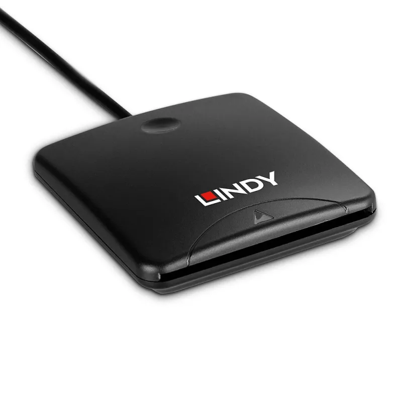 Lindy 43407 lector de tarjetas inteligentes USB 2.0