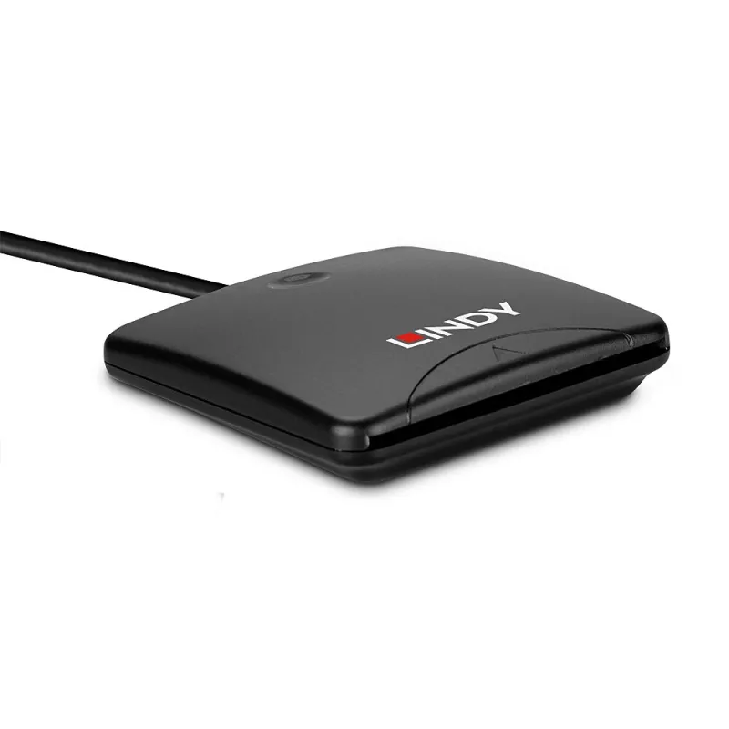 Lindy 43407 lector de tarjetas inteligentes USB 2.0