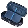Herlitz Space Skater Estuche blando Poliéster Azul oscuro Blanco