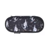 Herlitz Space Skater Estuche blando Poliéster Azul oscuro Blanco