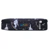 Herlitz Space Skater Estuche blando Poliéster Azul oscuro Blanco