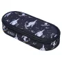 Herlitz Space Skater Estuche blando Poliéster Azul oscuro Blanco