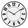 Hama Formentera Reloj de cuarzo redondo Negro, Blanco