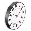 Hama Formentera Reloj de cuarzo redondo Negro, Blanco