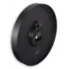 Hama Formentera Reloj de cuarzo redondo Negro, Blanco