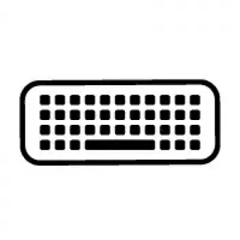 Teclado de membrana inalámbrico de tamaño completo HP 220 – Negro, RF 2,4 GHz, receptor USB-A, QWERTY, teclado numérico, pila AAA
